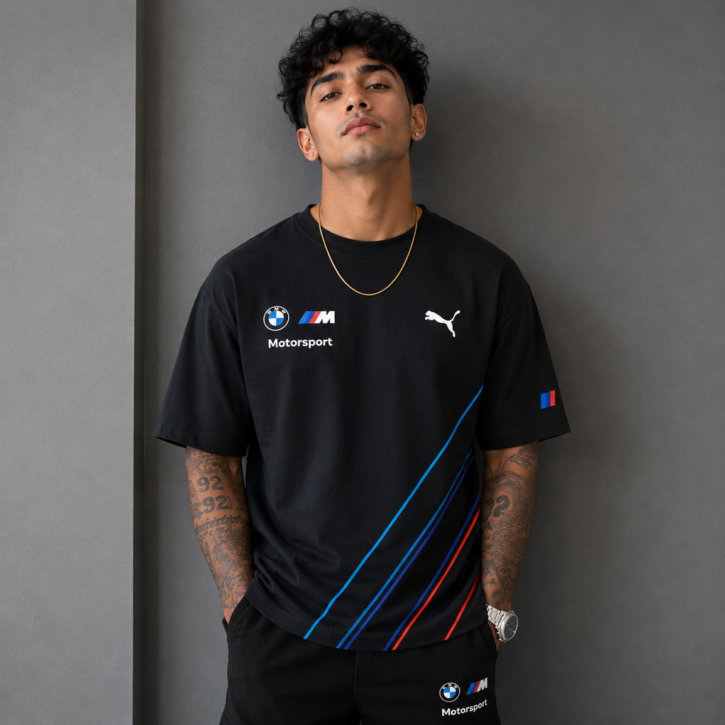 🏁 Shadow Apex Motorsport Oversized T-Shirt black