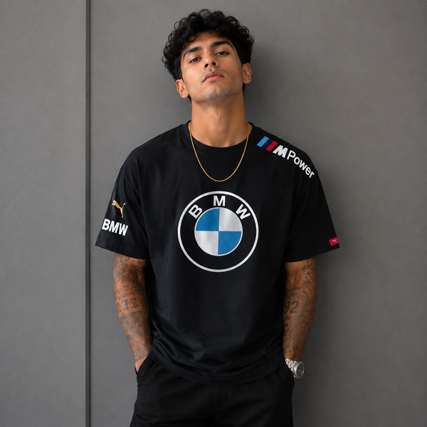 🏁 M-Power Signature Oversized T-Shirt BLACK