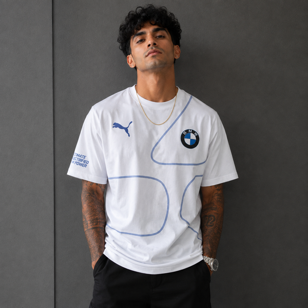 🏁 M-Pulse Contour Oversized T-Shirt white