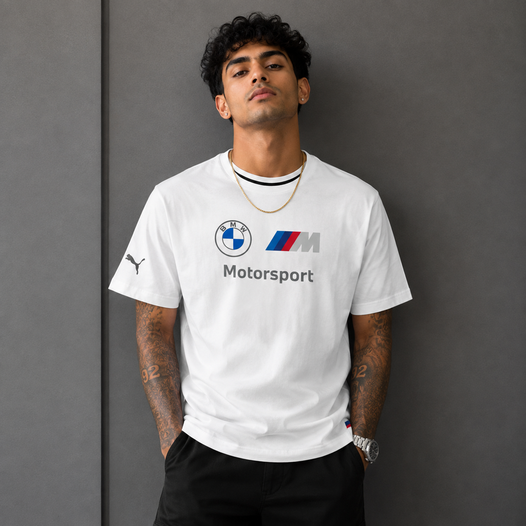 🏁 M-Race Classic Oversized T-Shirt white