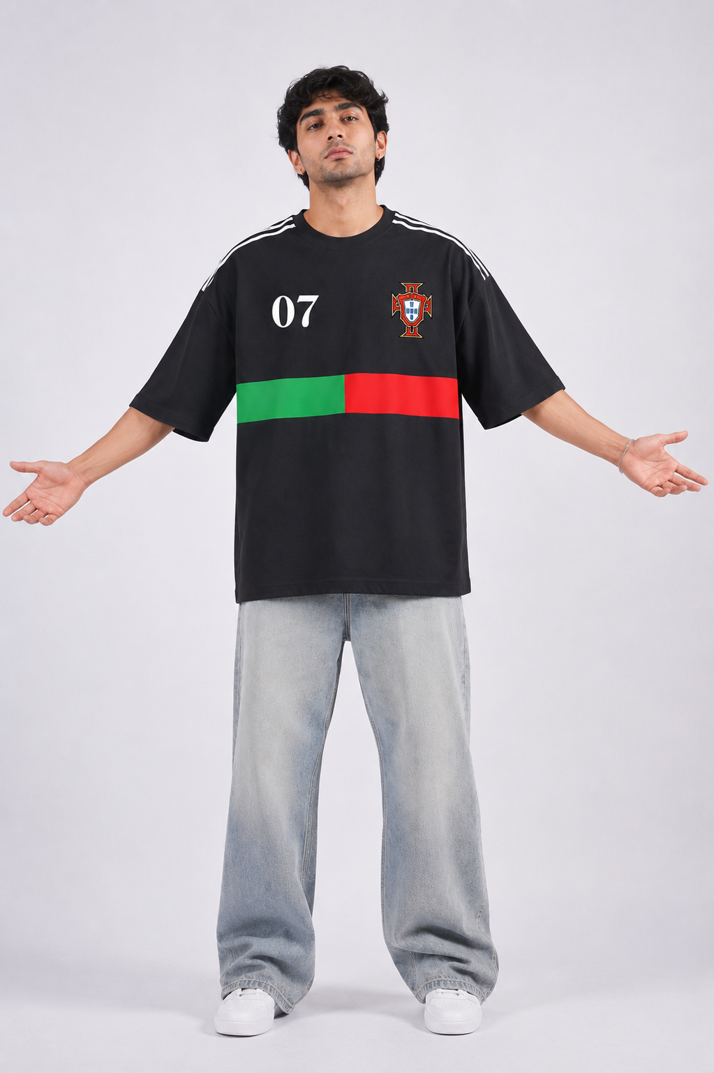 Ronaldo Portugal Oversized T-Shirt