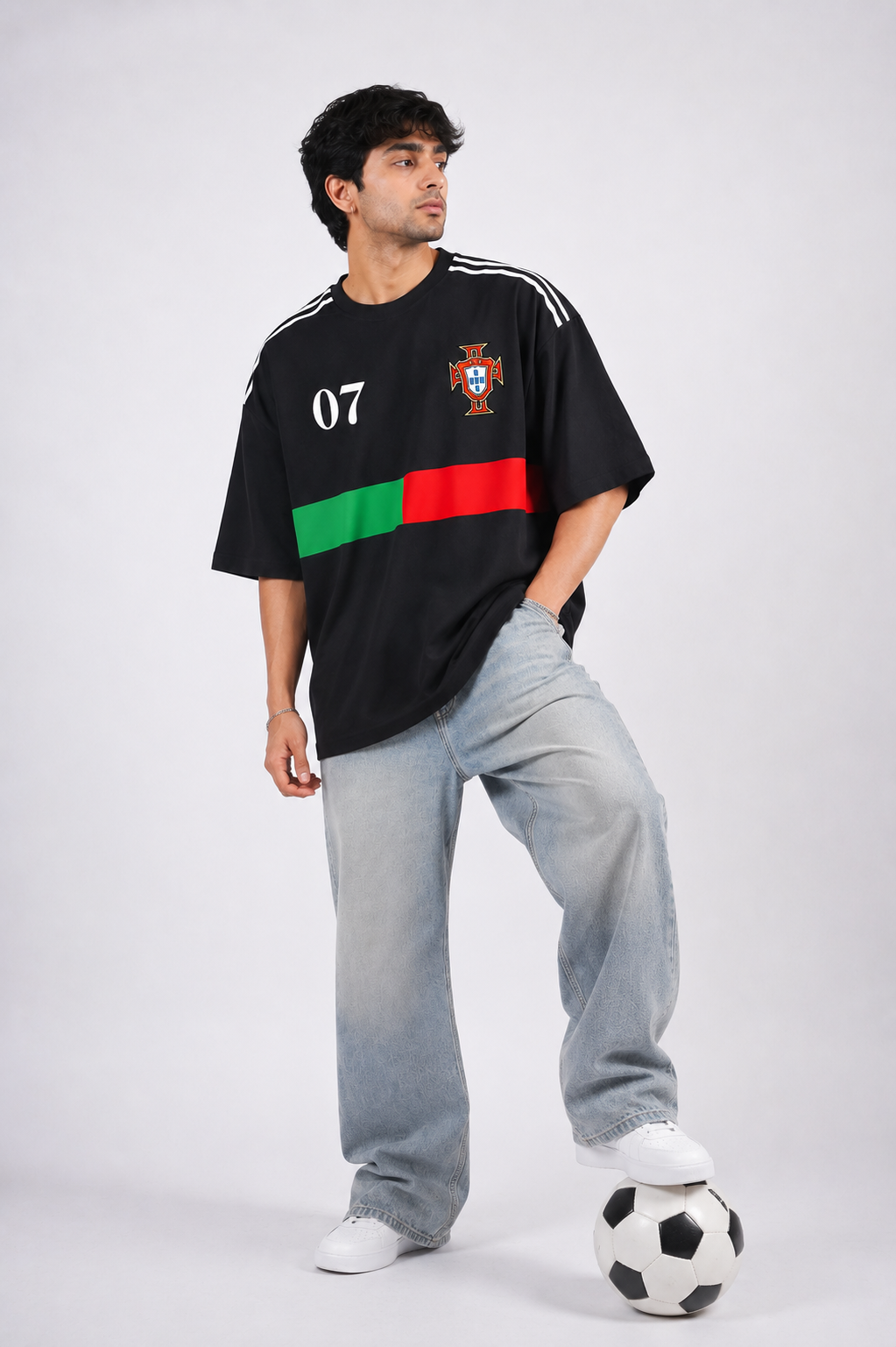 Ronaldo Portugal Oversized T-Shirt