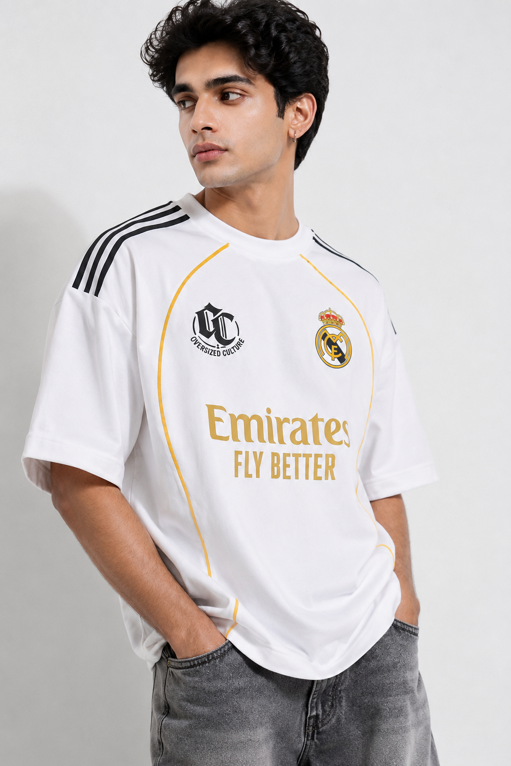 Madrid Gold Edition -W overszied tshirt
