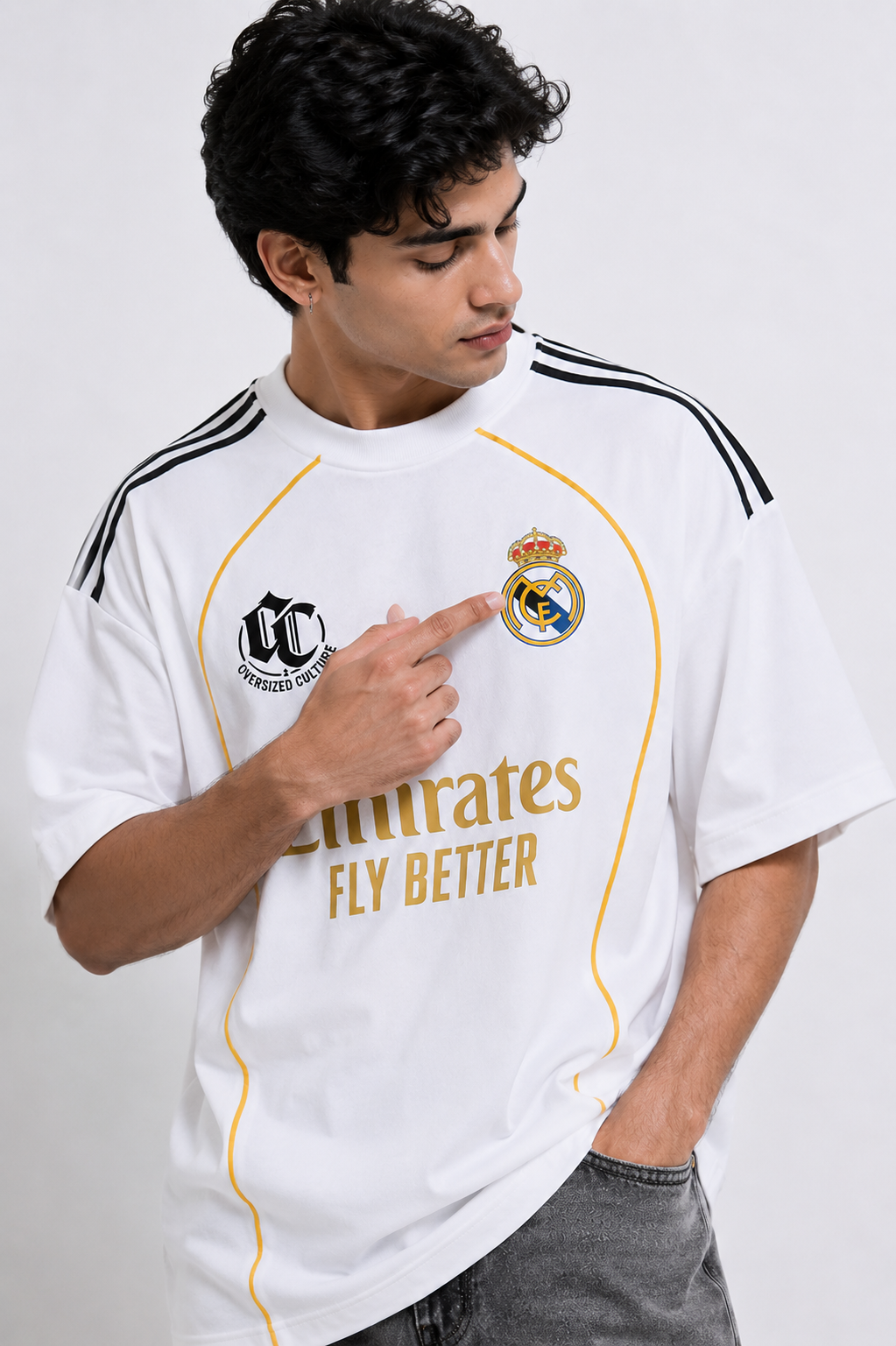 Madrid Gold Edition -W overszied tshirt