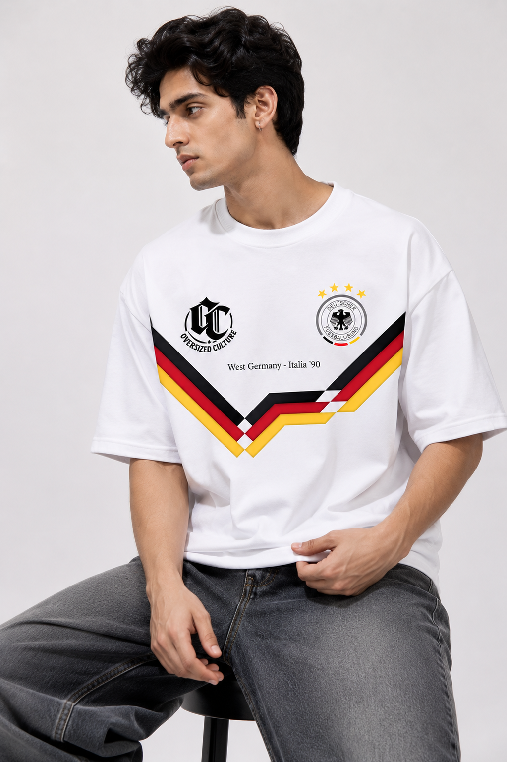 Germany '90 Legacy Oversized T-Shirt – White dition