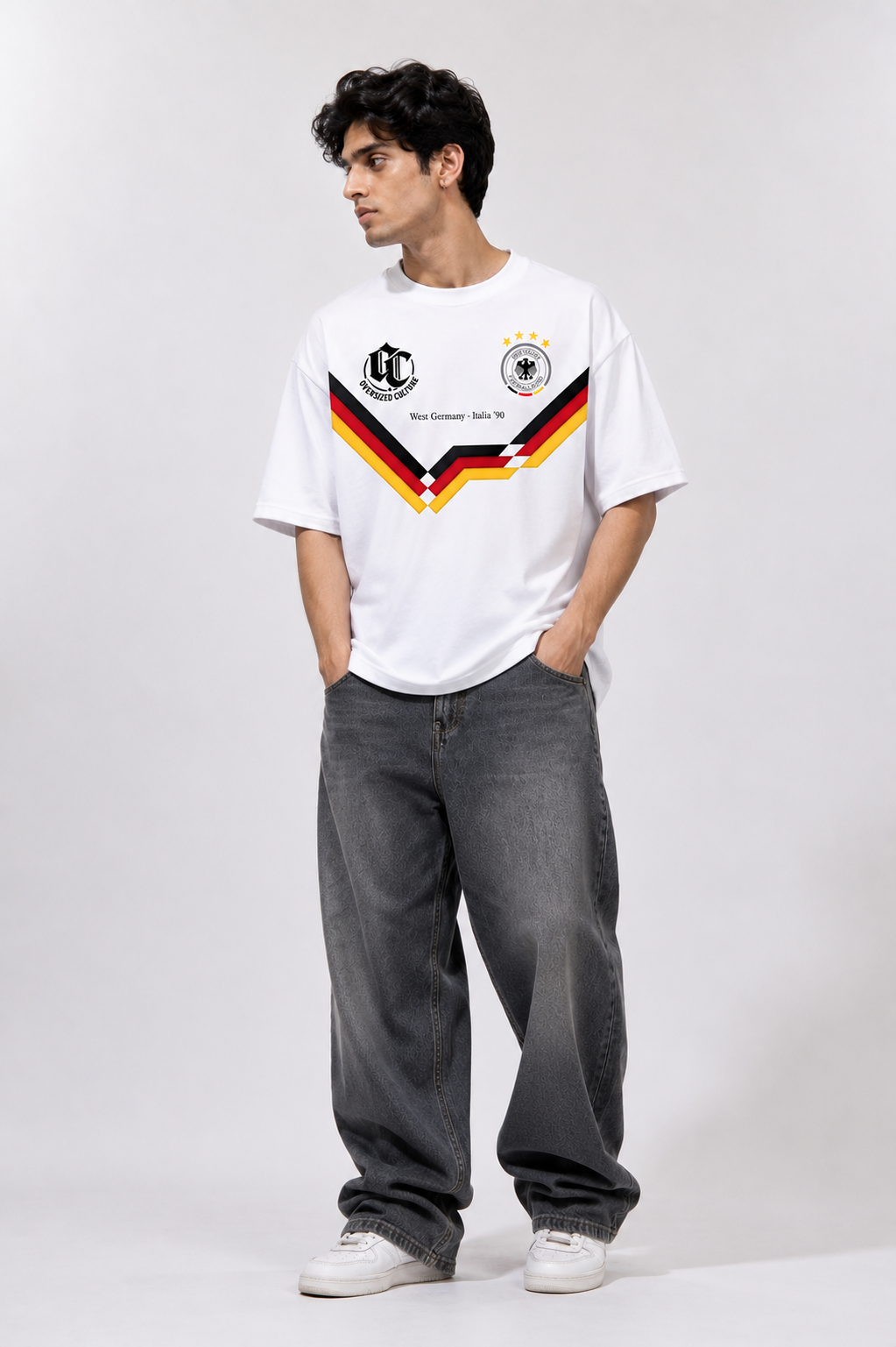 Germany '90 Legacy Oversized T-Shirt – White dition