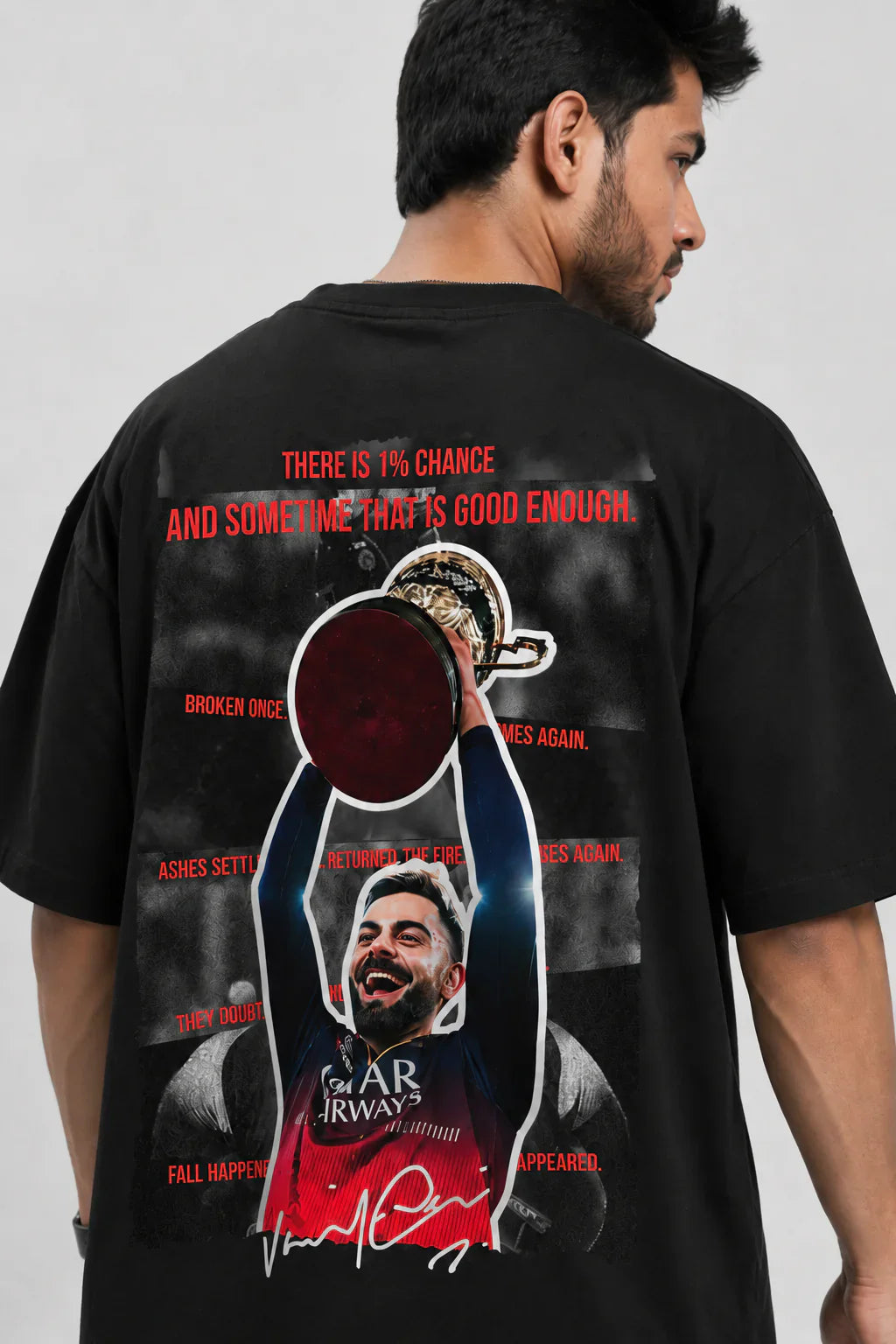 RCB Legacy Tee – “1% Chance” Edition