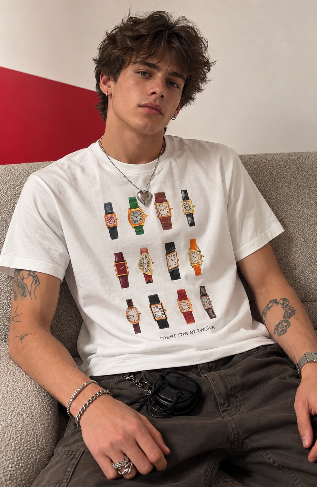 ⌚ Meet Me at Twelve — Watch Club Tee