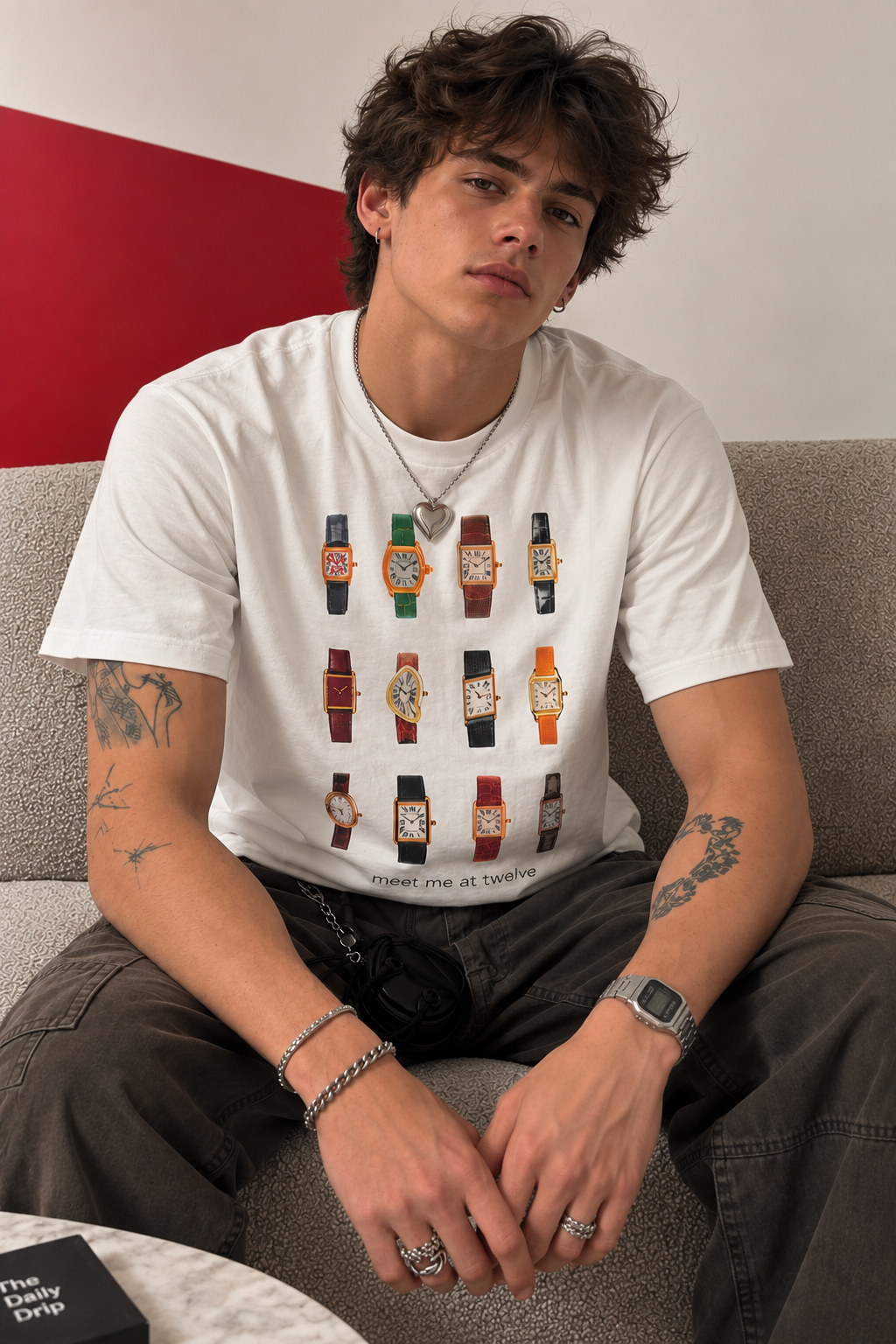 ⌚ Meet Me at Twelve — Watch Club Tee