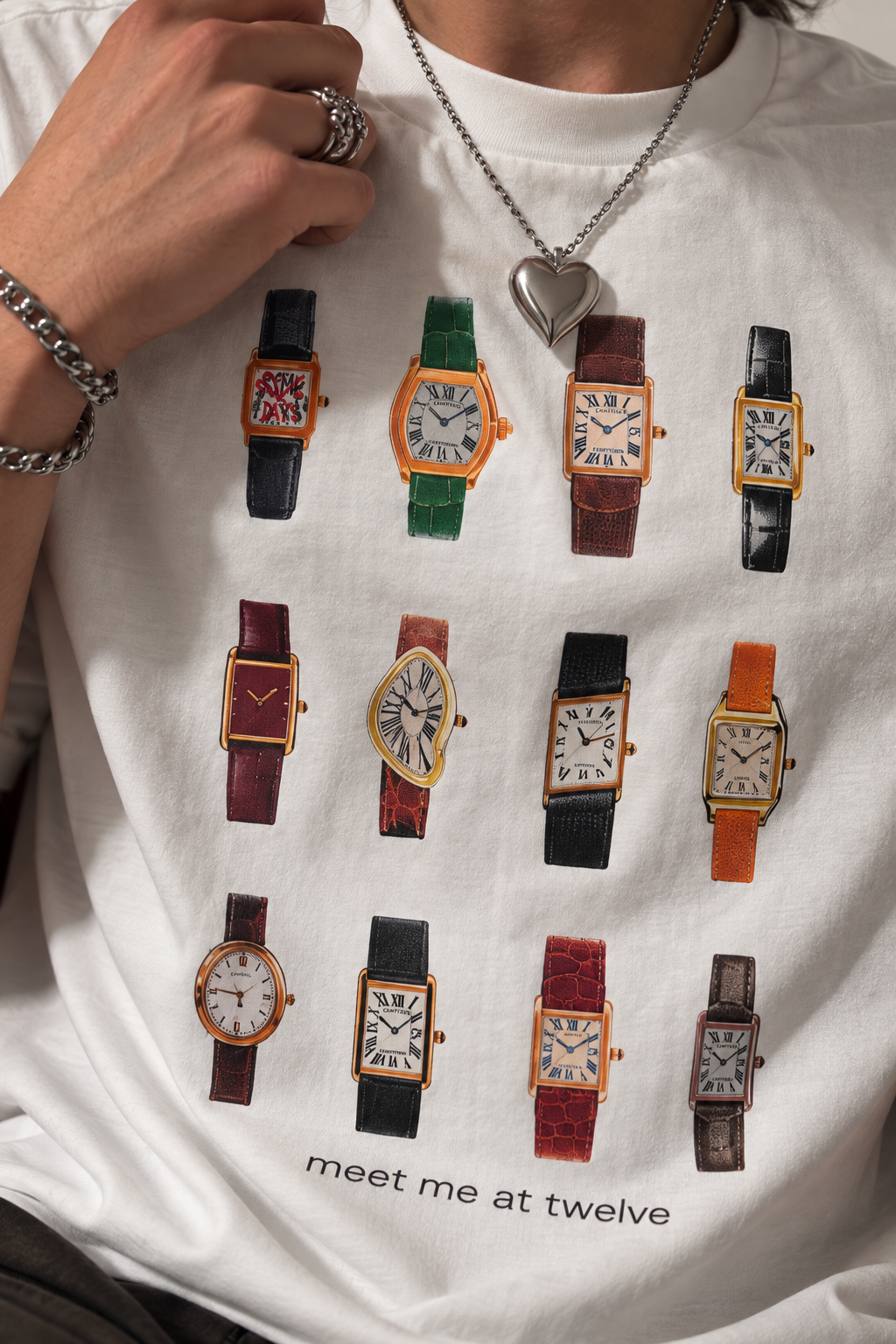 ⌚ Meet Me at Twelve — Watch Club Tee