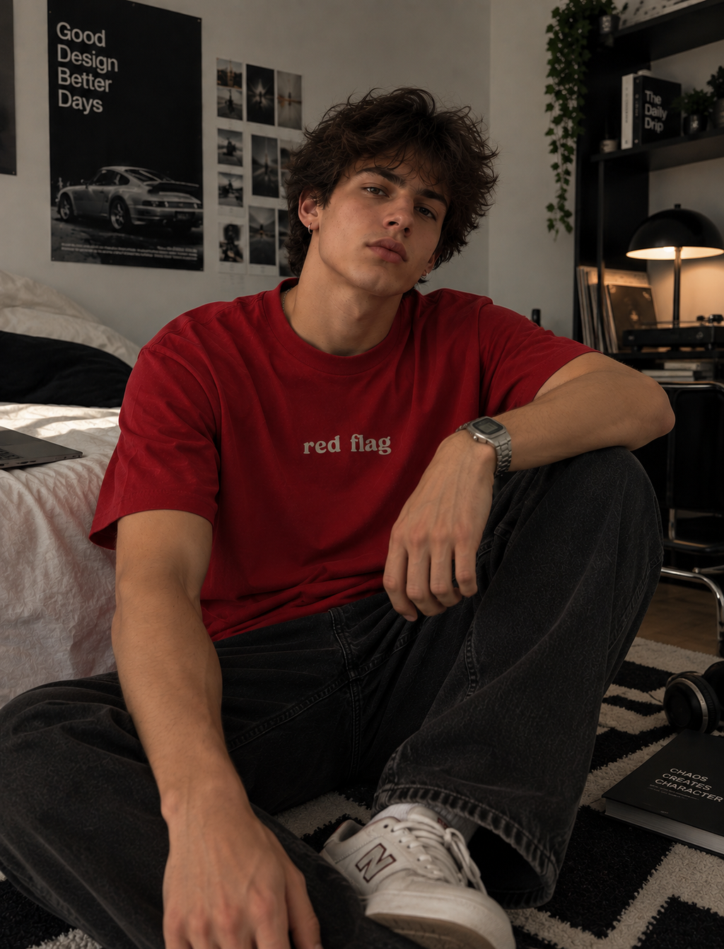 Some warnings are meant to be worn. 🚩
