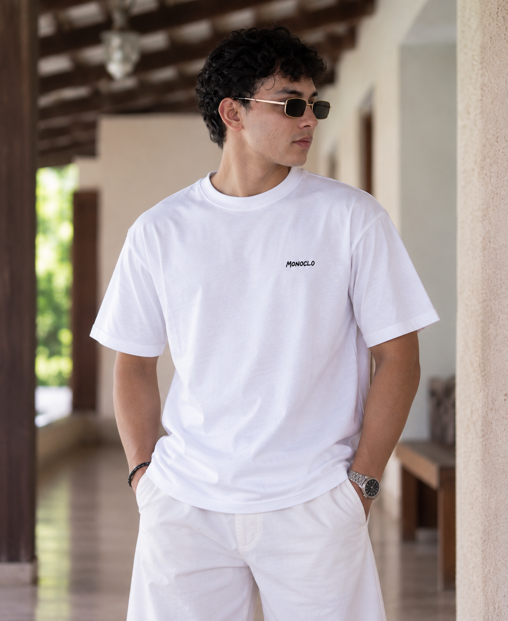 MONOCLO Essential White Tee