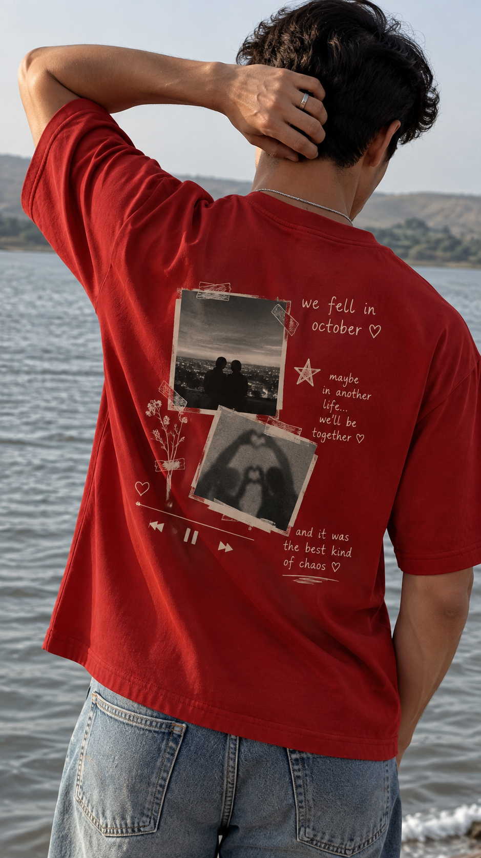 October Love Oversized Tee