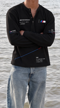 BMW M-Power Precision Henley Waffle Tee
