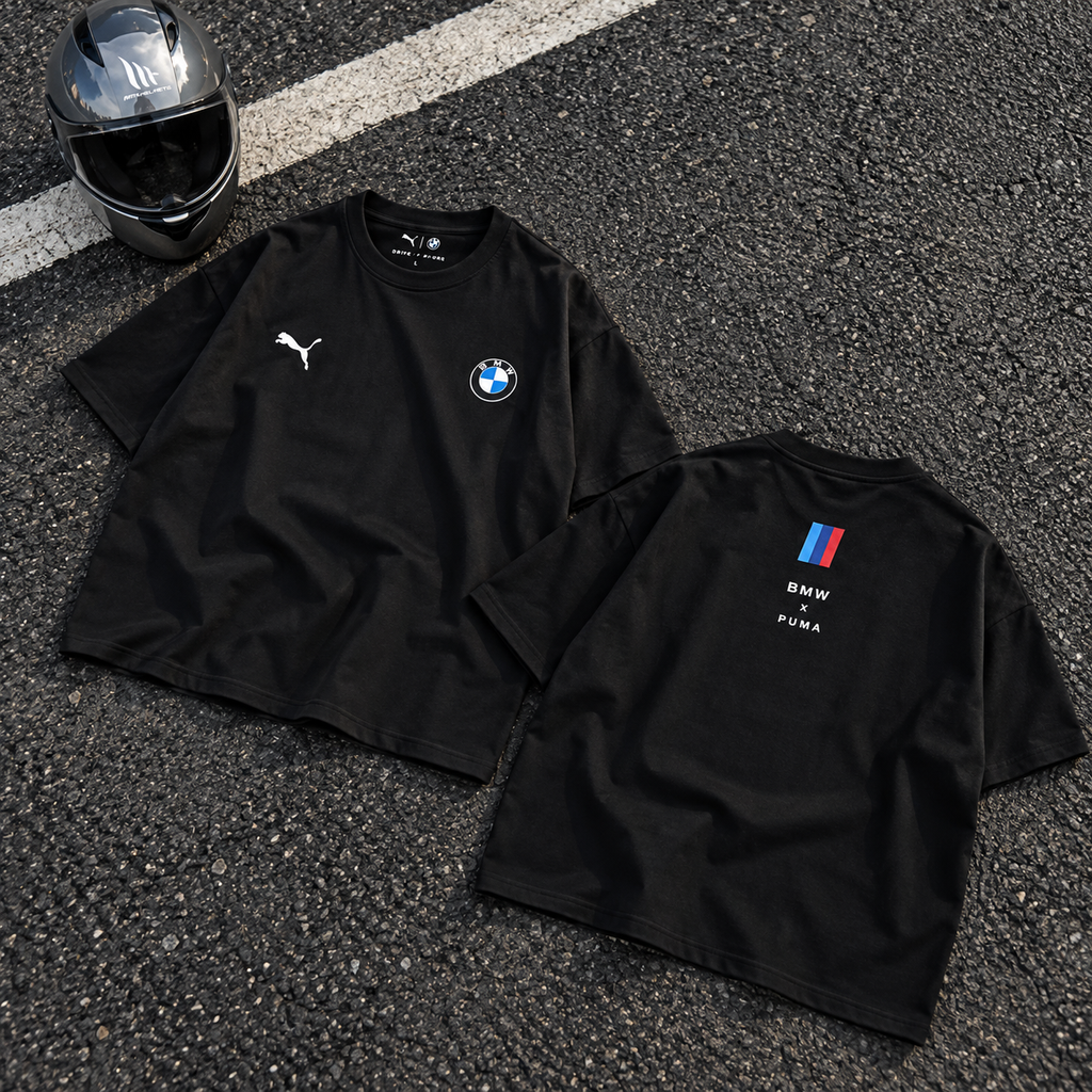 BMW M Heritage Minimal T-Shirt – Black
