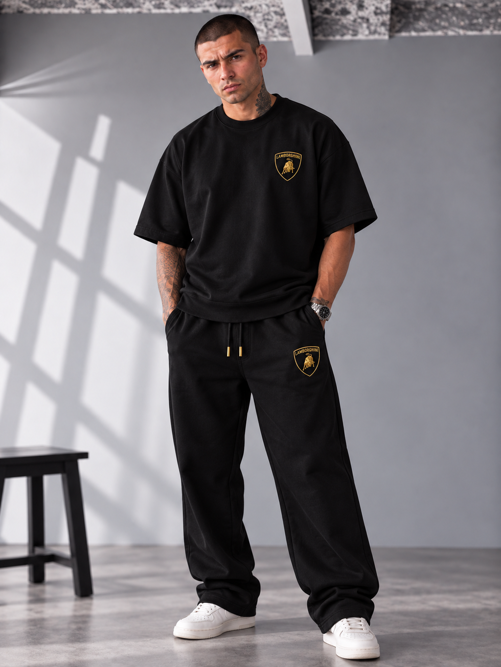Lamborghini Black Bull Co-Ord Set