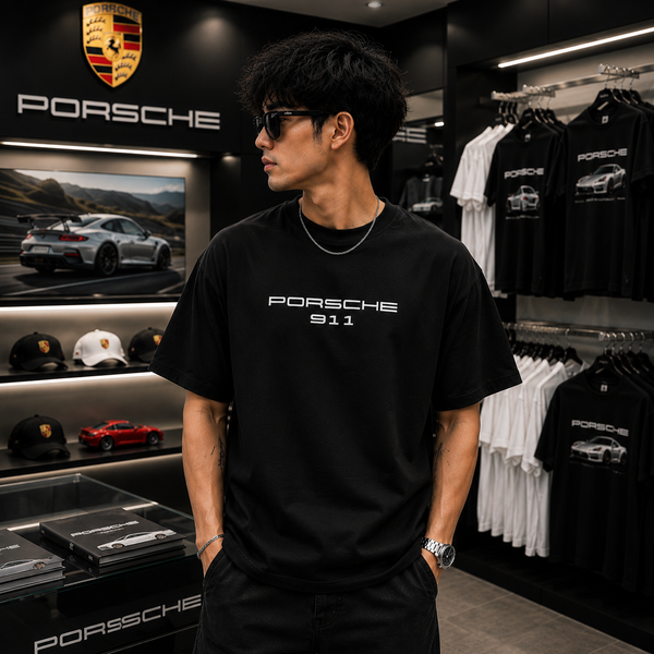 911 GT3 RS – Apex Heritage Oversized Tee - 240 GSM