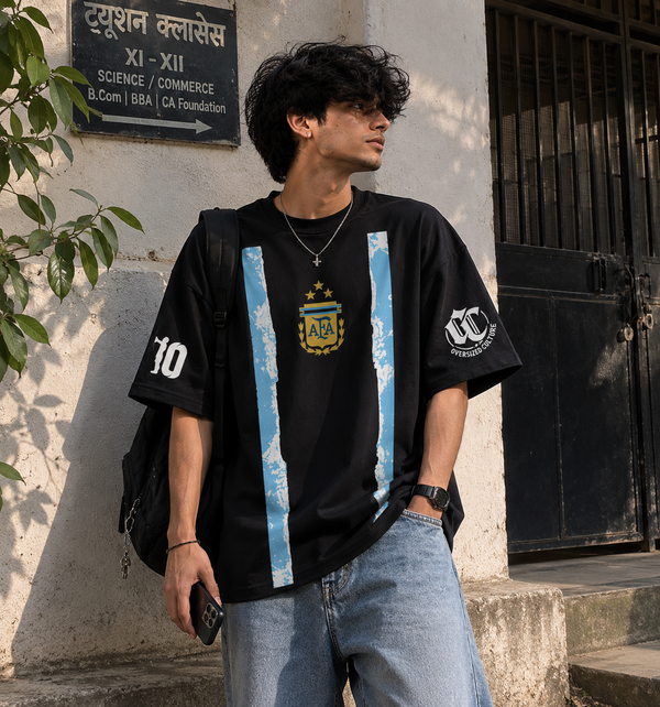 Argentina No.10-B Oversized T-Shirt