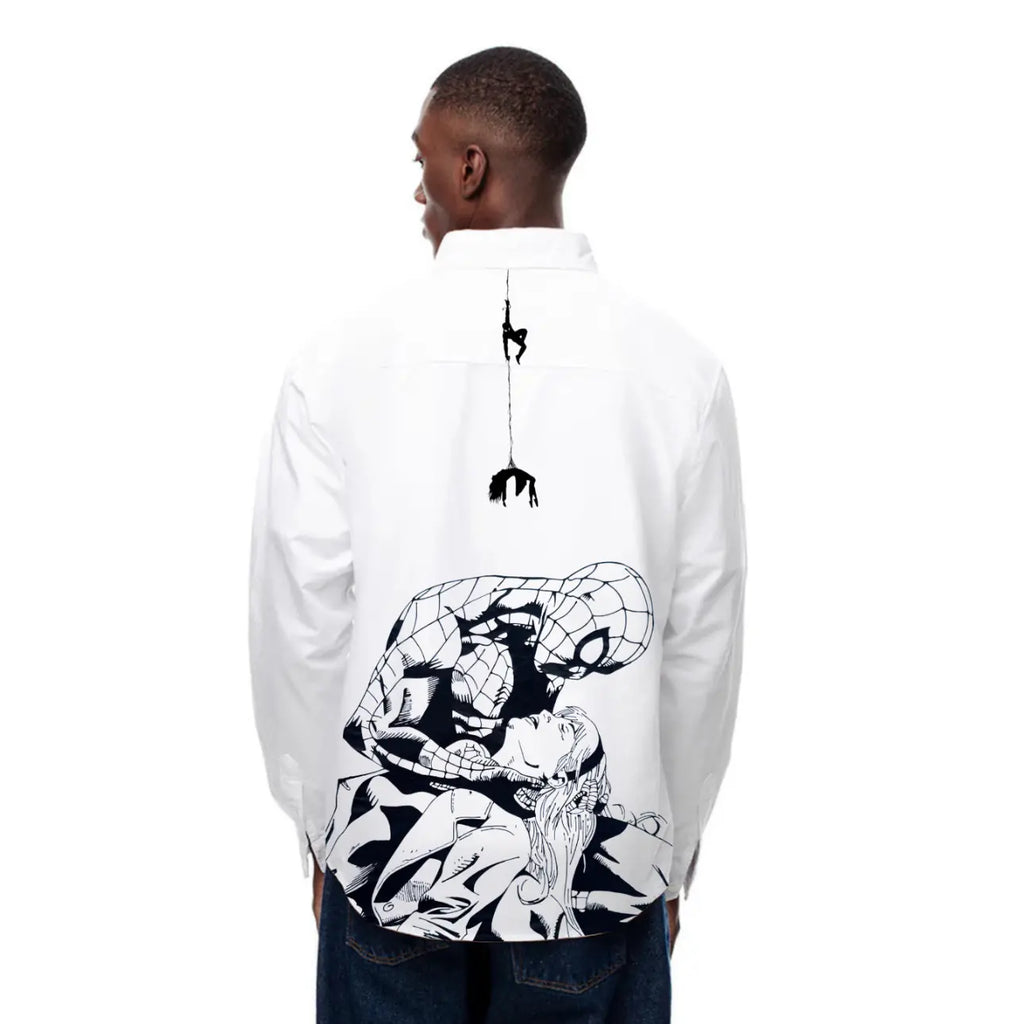 Spider-Man Noir Graphic Oversized shirt