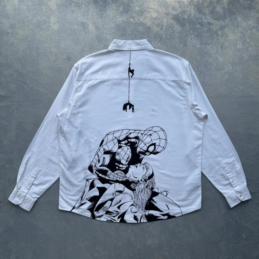 Spider-Man Noir Graphic Oversized shirt
