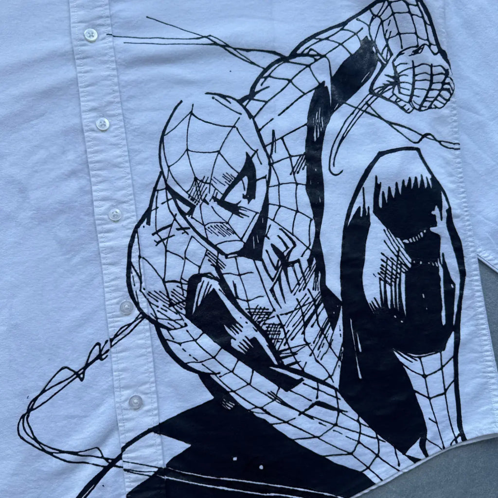Spider-Man Noir Graphic Oversized shirt