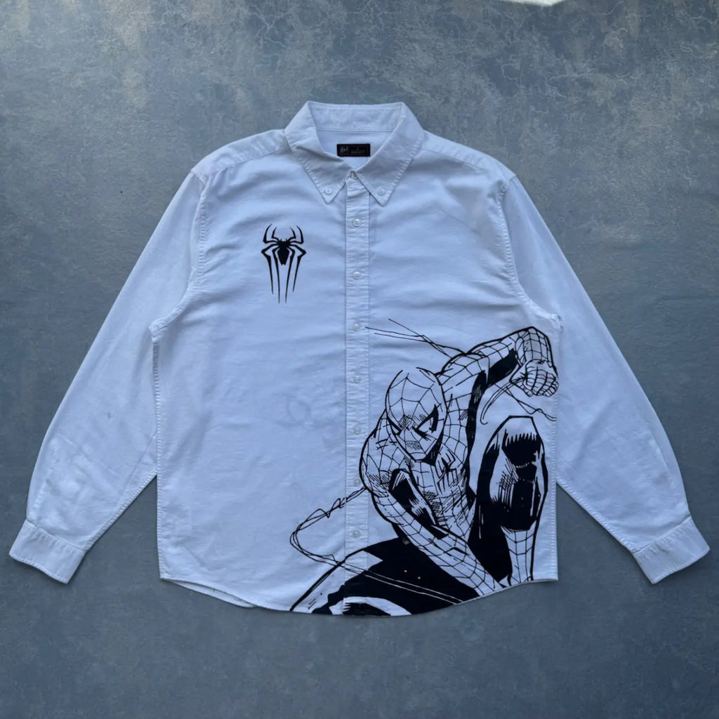 Spider-Man Noir Graphic Oversized shirt