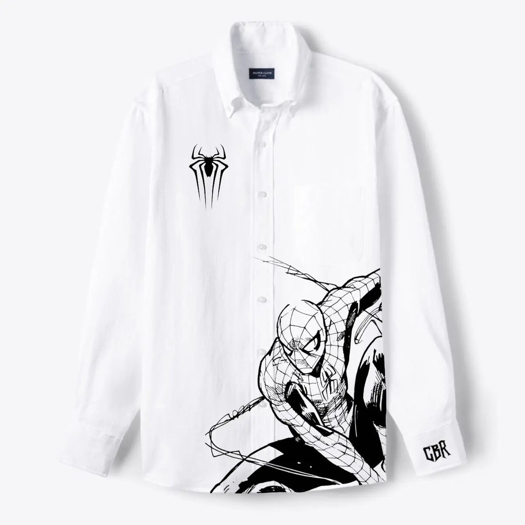 Spider-Man Noir Graphic Oversized shirt