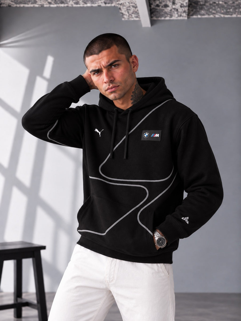 BMW M Motorsport Circuit Line Hoodie – Black