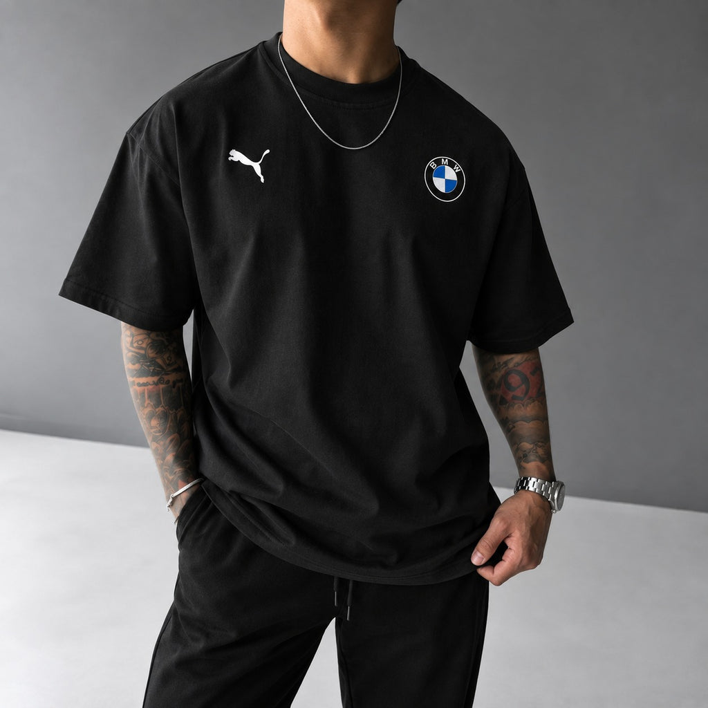 BMW M Heritage Minimal T-Shirt – Black