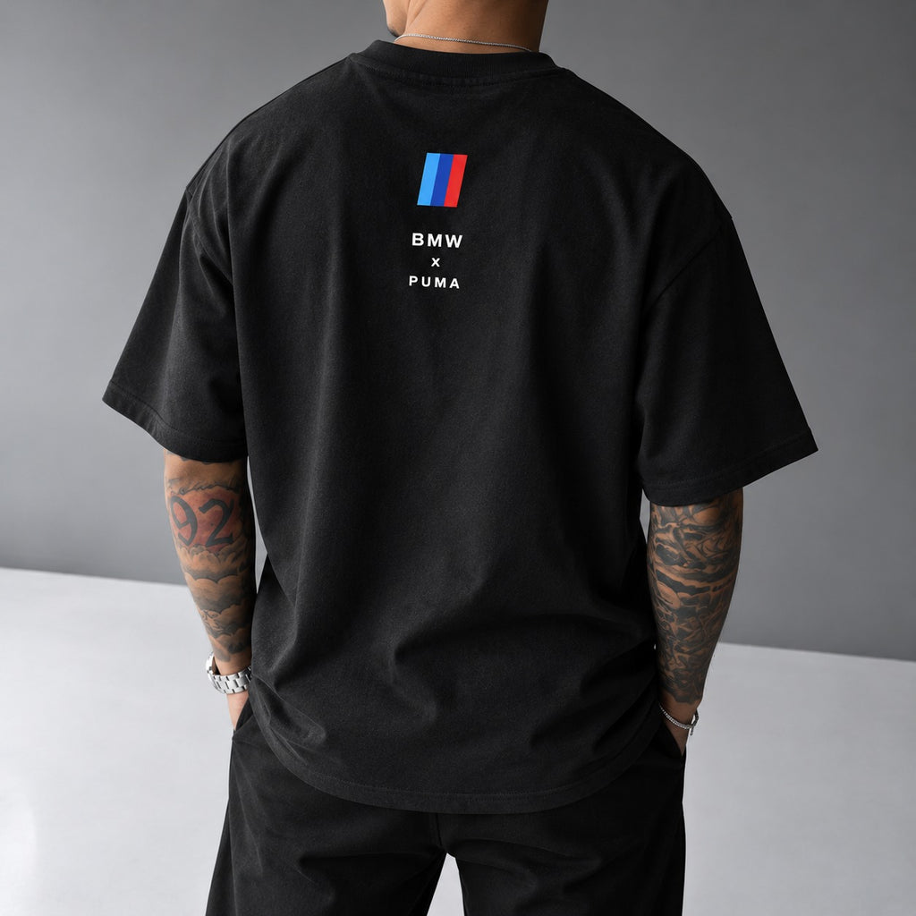 BMW M Heritage Minimal T-Shirt – Black