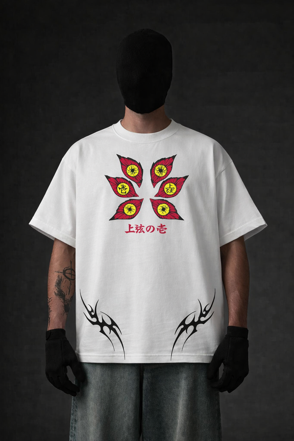 Rising Lotus Japanese Graphic Oversized T-Shirt