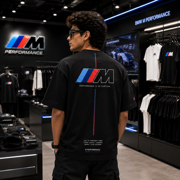 BMW M Motorsport Oversized Black T-Shirt