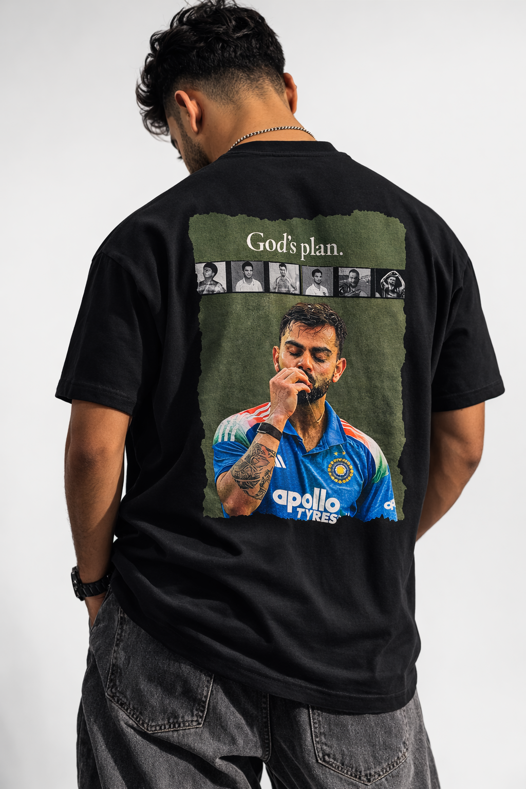 God’s Plan Oversized Boxy Fit T-Shirt